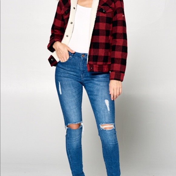 🛍LAST 🛍SMALL SNAP BUTTON CLOSURE JACKET - Picture 5 of 5